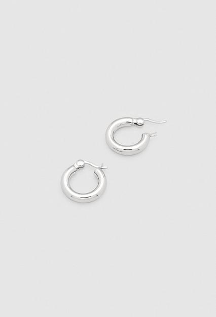 Tom Wood Classic Hoop Thick Small Silver